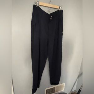 Na Nin townes trouser style navy pants size L